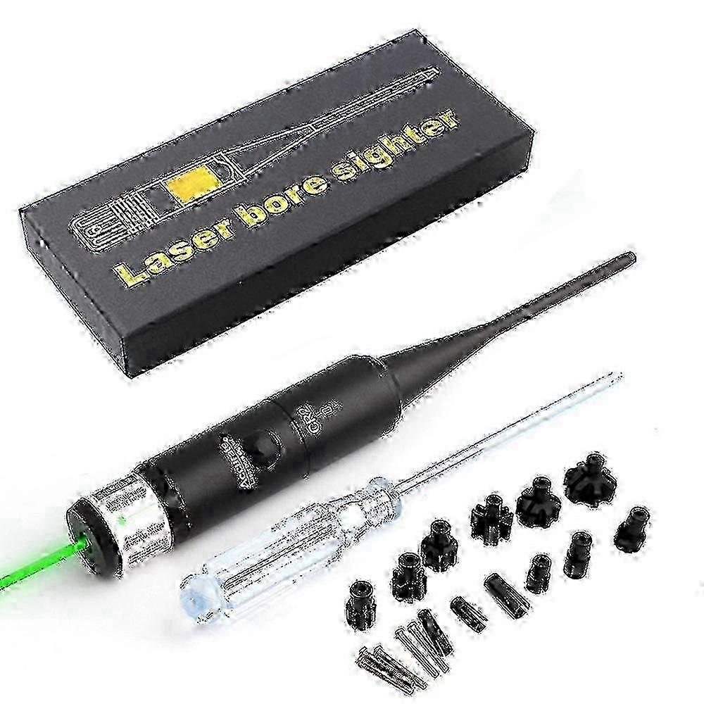 Calibratore laser Calibratore in lega di alluminio Calibratore laser senza rotazione Adattatore regolabile a 8 fori per calibro da 0,177 a 0,50