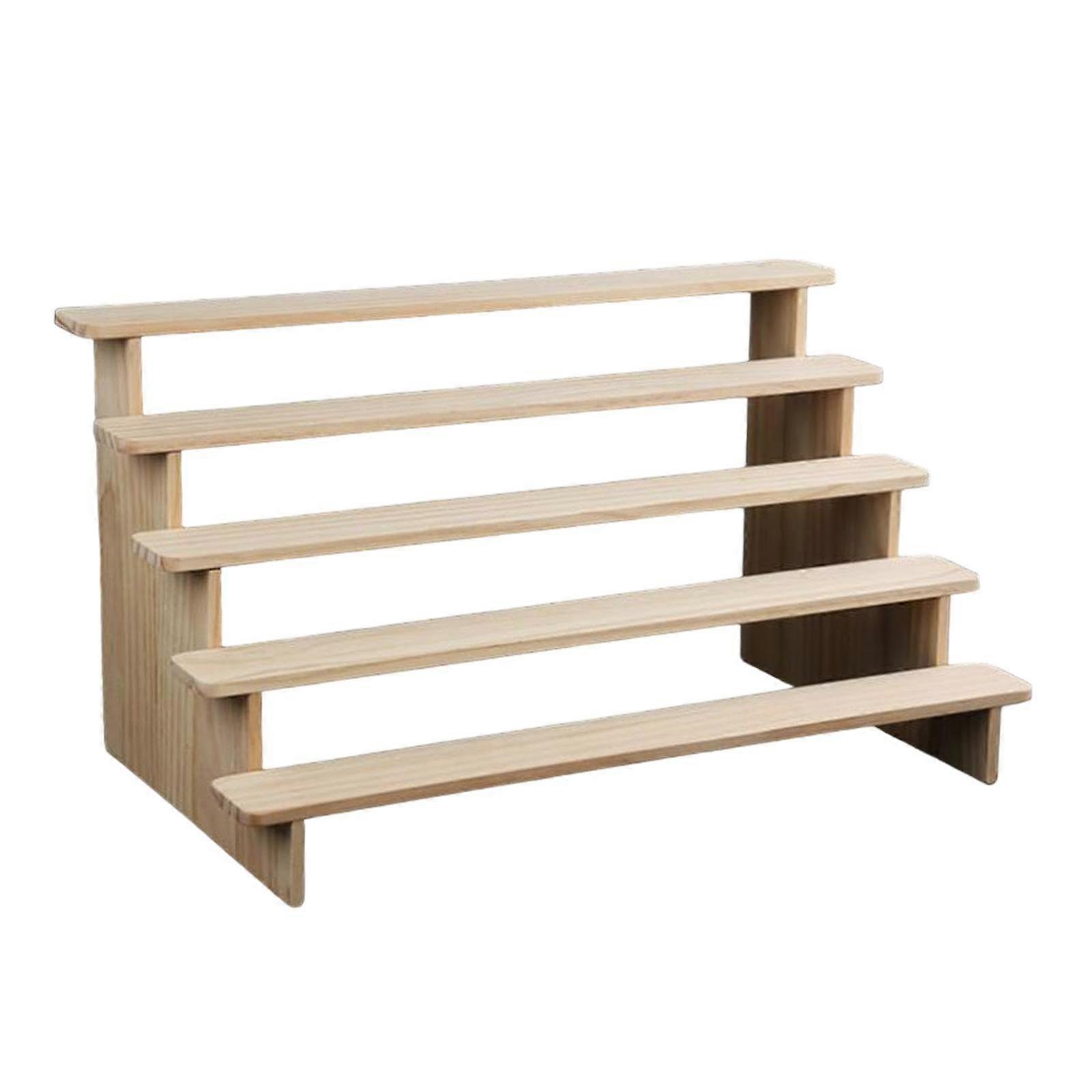 Wooden Display Riser Stand Countertop Display Shelf,Storage Rack,Cupcake Riser