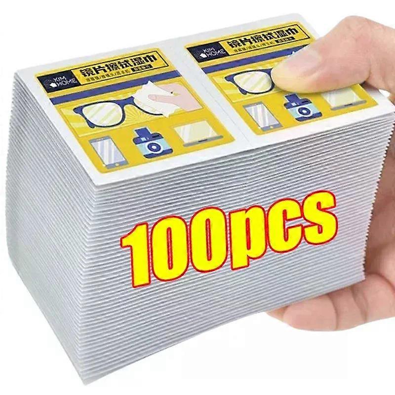 Disposable Anti-fog Glasses Wipes Non-alcohol Wipes Cleaning Lens Wipe Mobile Phone Screen Lens Anti-fog Glasses Wipes