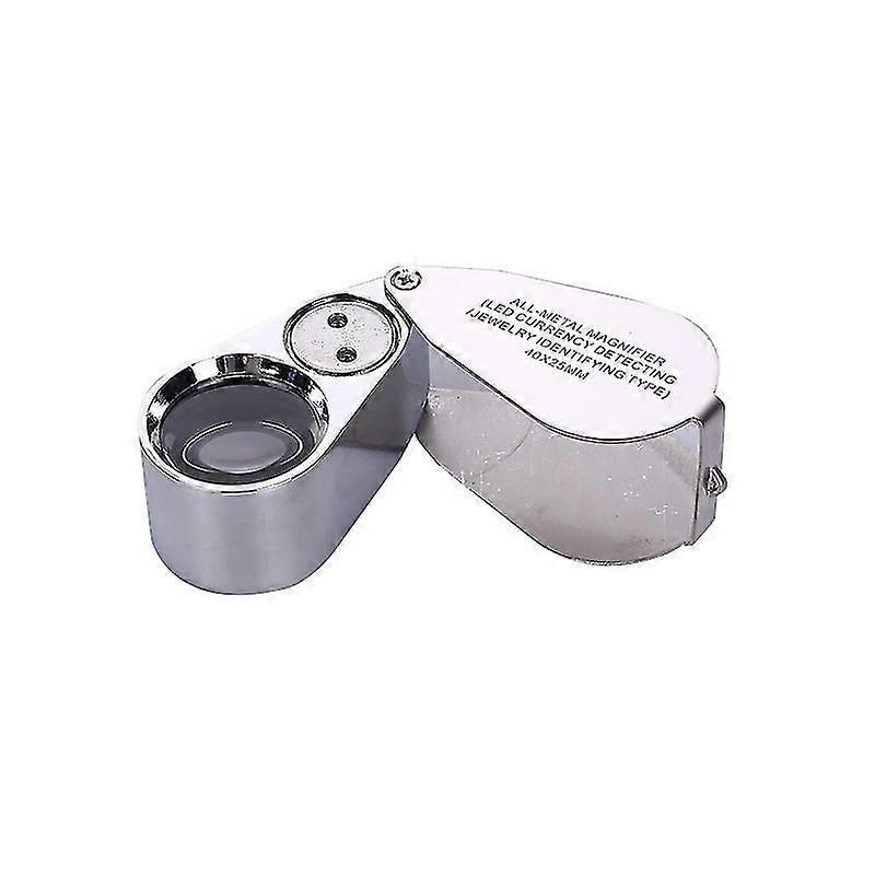 Metal foldning lup til smykker, X40 juvelerer lup, juvelerer lup, botaniker lup, 40x lup, professionelle juvelerer lup, 40x juvelerer lup, botan