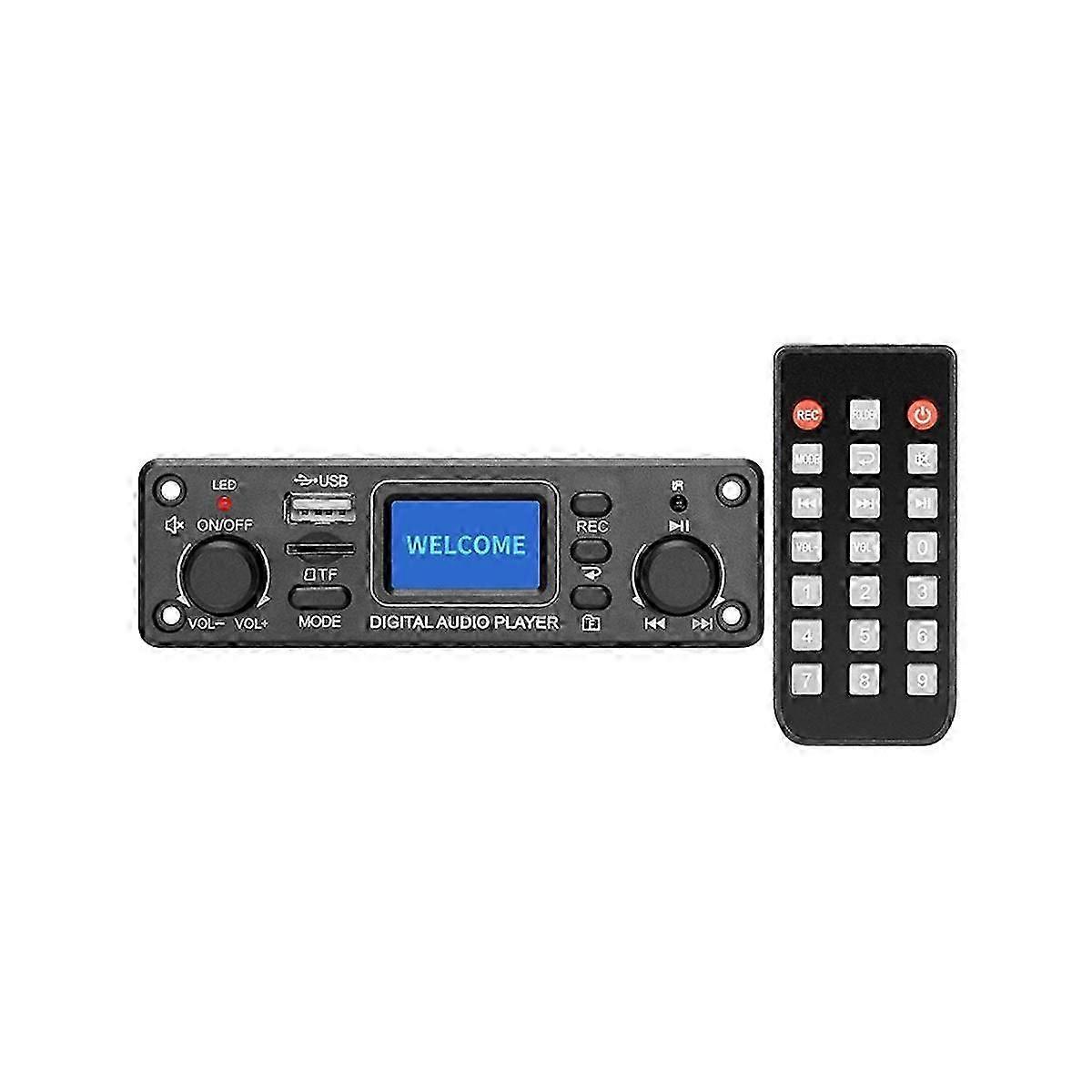 Digital Audio Player Bluetooth MP3 Player Decoder Board 128X64 DOTS LCD USB SD BT FM Music Player M