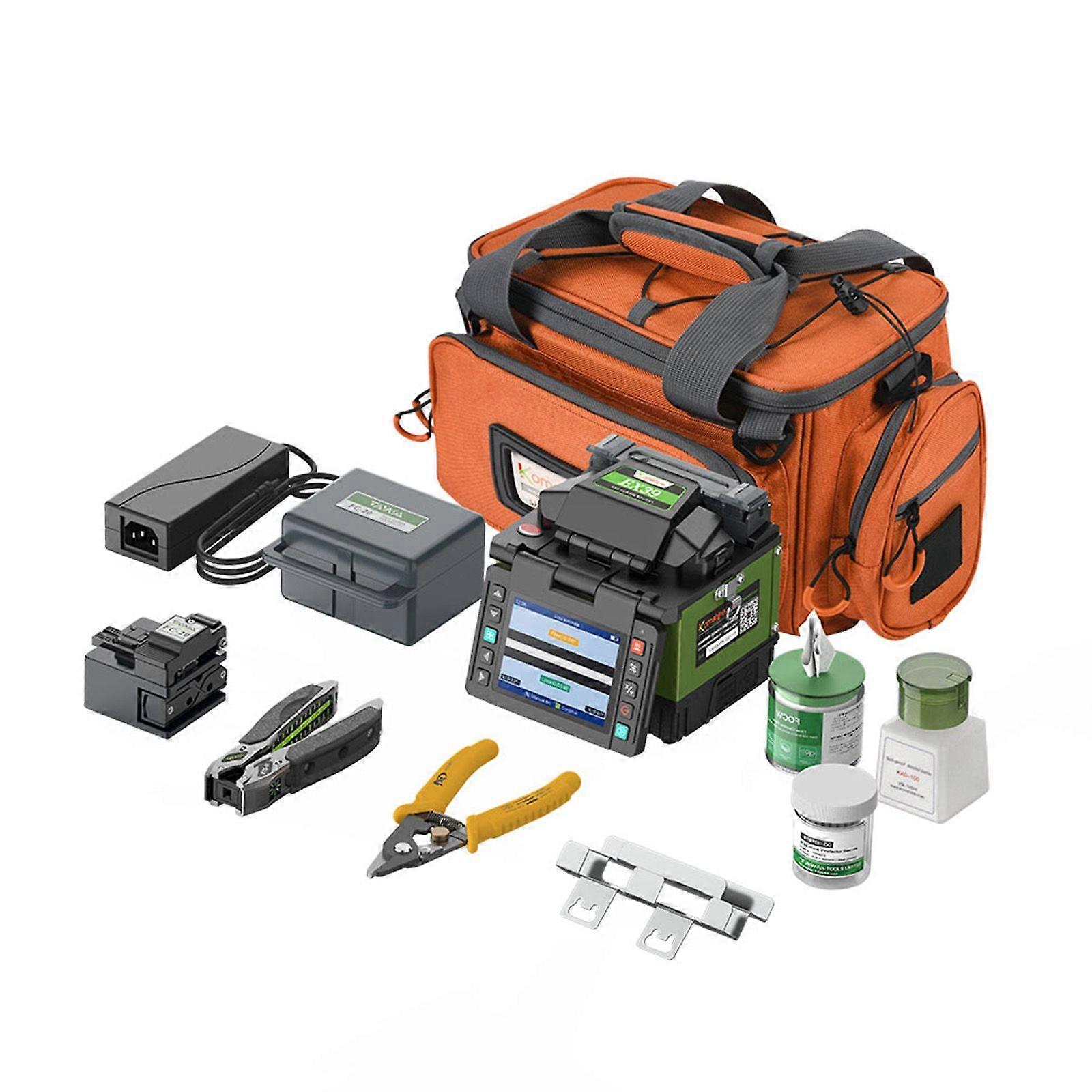 FTTX Fiber Optical Handheld Fusion Splicer EX39 W/ Electrode Life: 5000uS