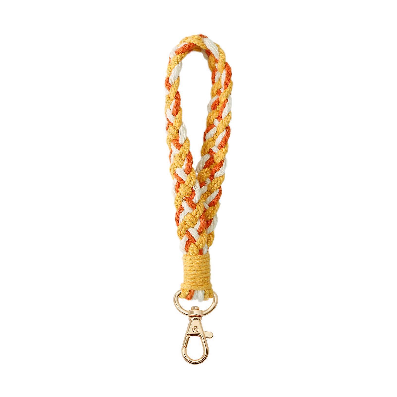Wrist Keychain Colorful Wristlet Keychain Keyring Holder Key Wrist Lanyard for Womens Bag Hangings Pendant