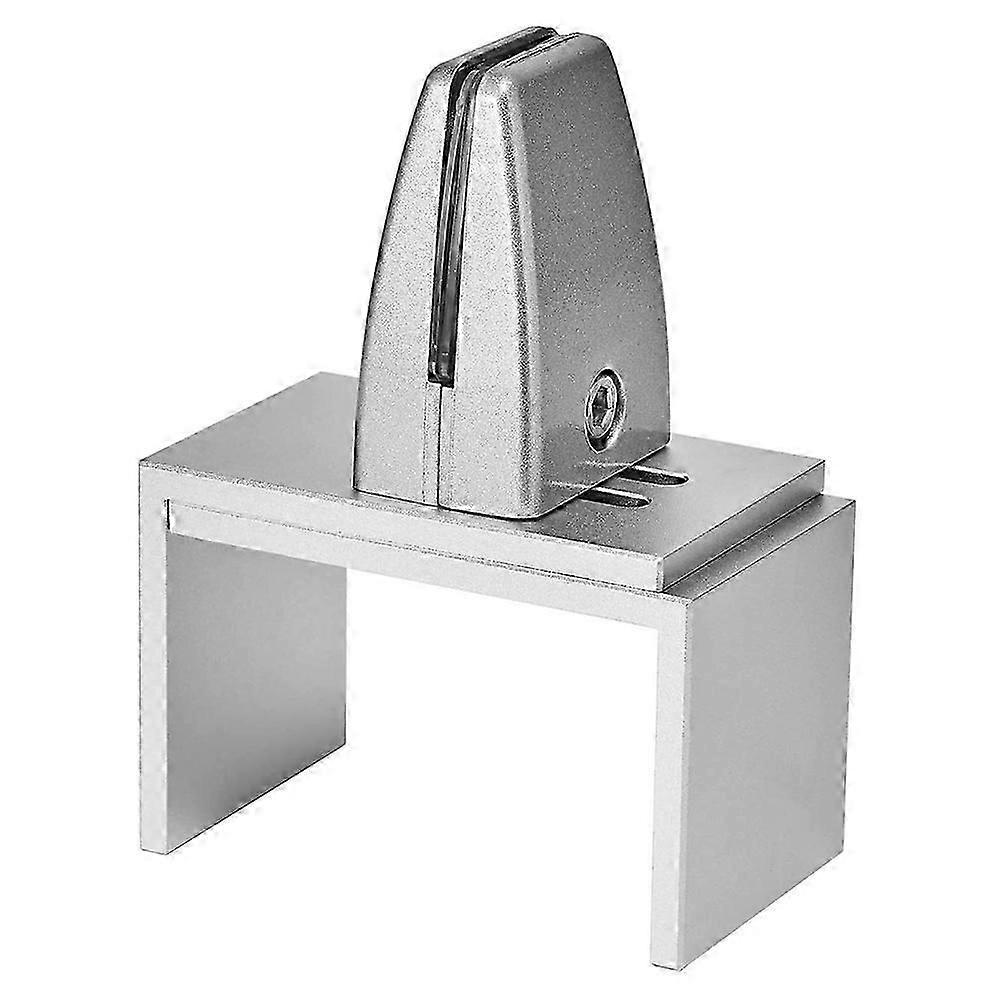 1 Pack Silver Sneeze Guard Clamp Support Office Desk Partition Holder Adjustable Table Securing Scr JP