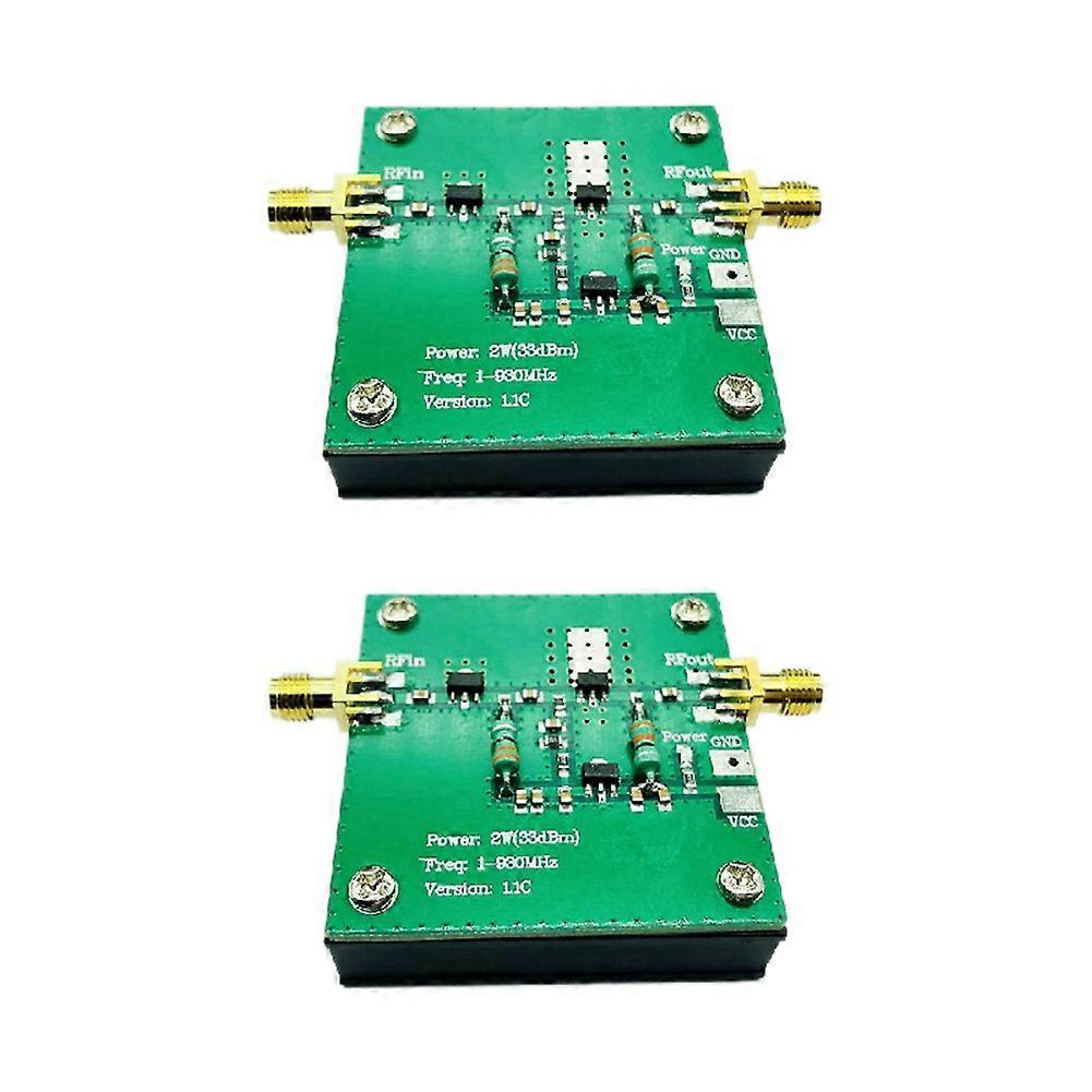 2pcs RF Wideband Power Amplifier for Enhanced Signal Strength