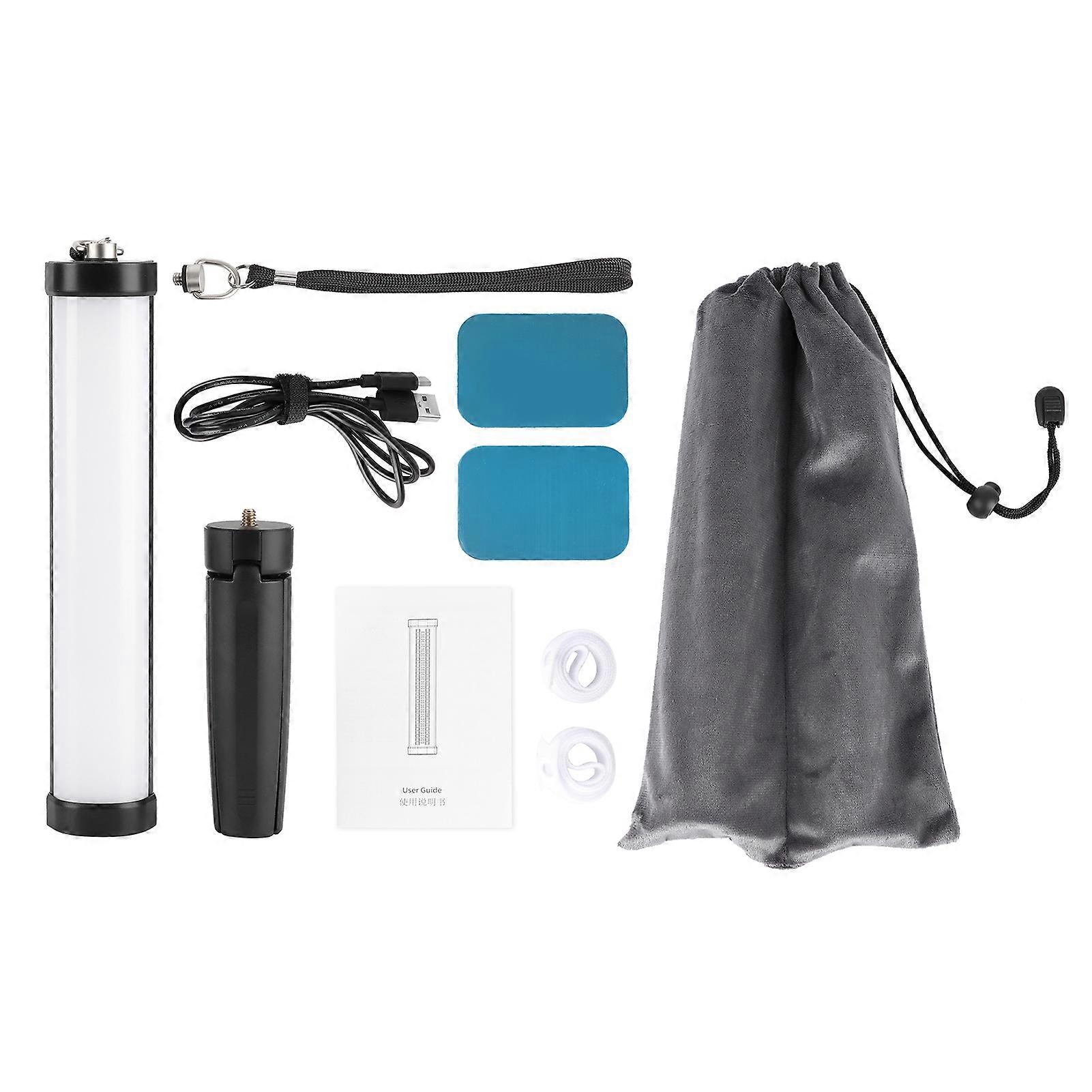 FLASHOOT RGB Handheld Photography Lighting Tube Portable LED Fill Light Video Camera Lamp