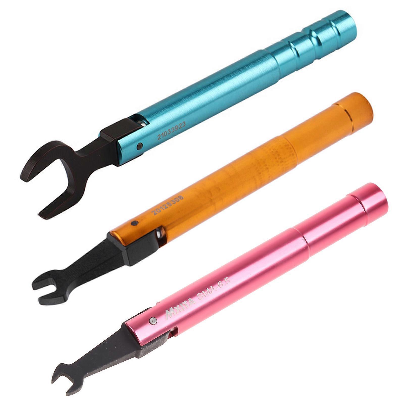 6.5/8/20mm SMA Torque Wrench RF Connector Opening Electrommunication Spanner Coax Adapter Convertor Straight Durable