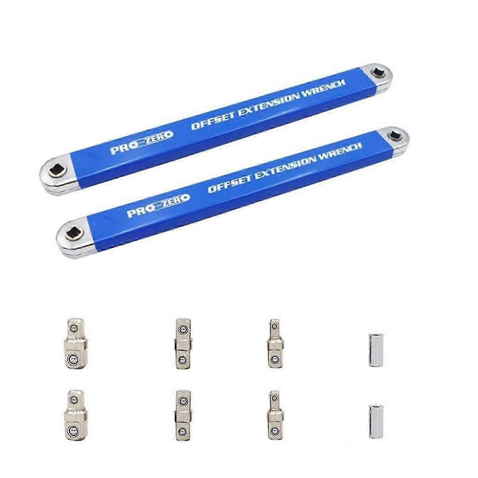 Heavy-Duty Dual Purpose Offset Extension Wrench for Machine Repair