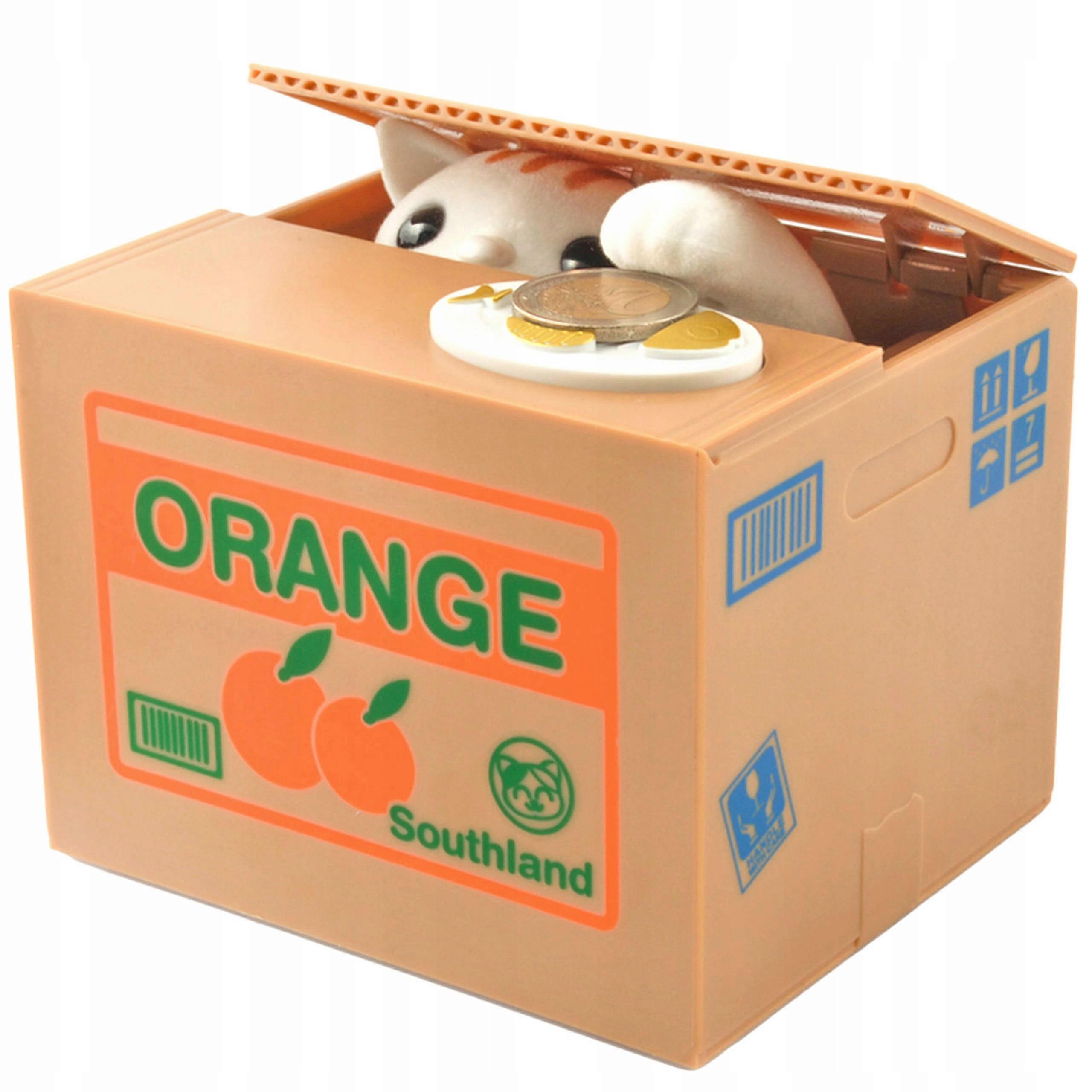 Piggy Bank Interactive Moving Toy Kitty