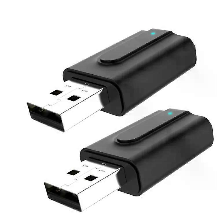 Bluetooth 5.0 Transmitter Receiver Adapter-2PCS USB Wireless Headphone by