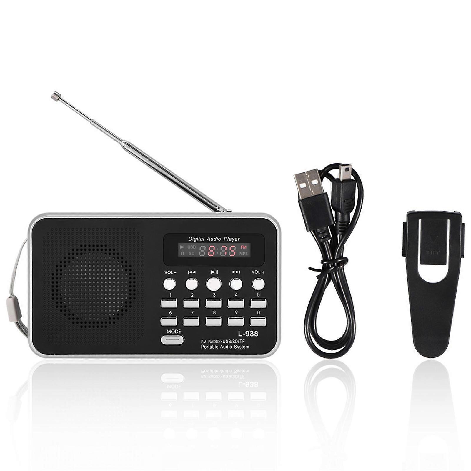 Compact Portable Digital Media Player With Stereo Sound