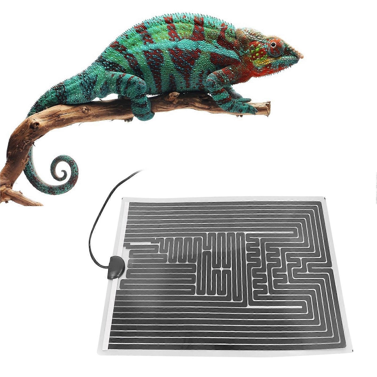 Reptile Heating Pad Adjustable Temperature Low Power Consumption Waterproof Turtle Warmer Heating Mat 14W