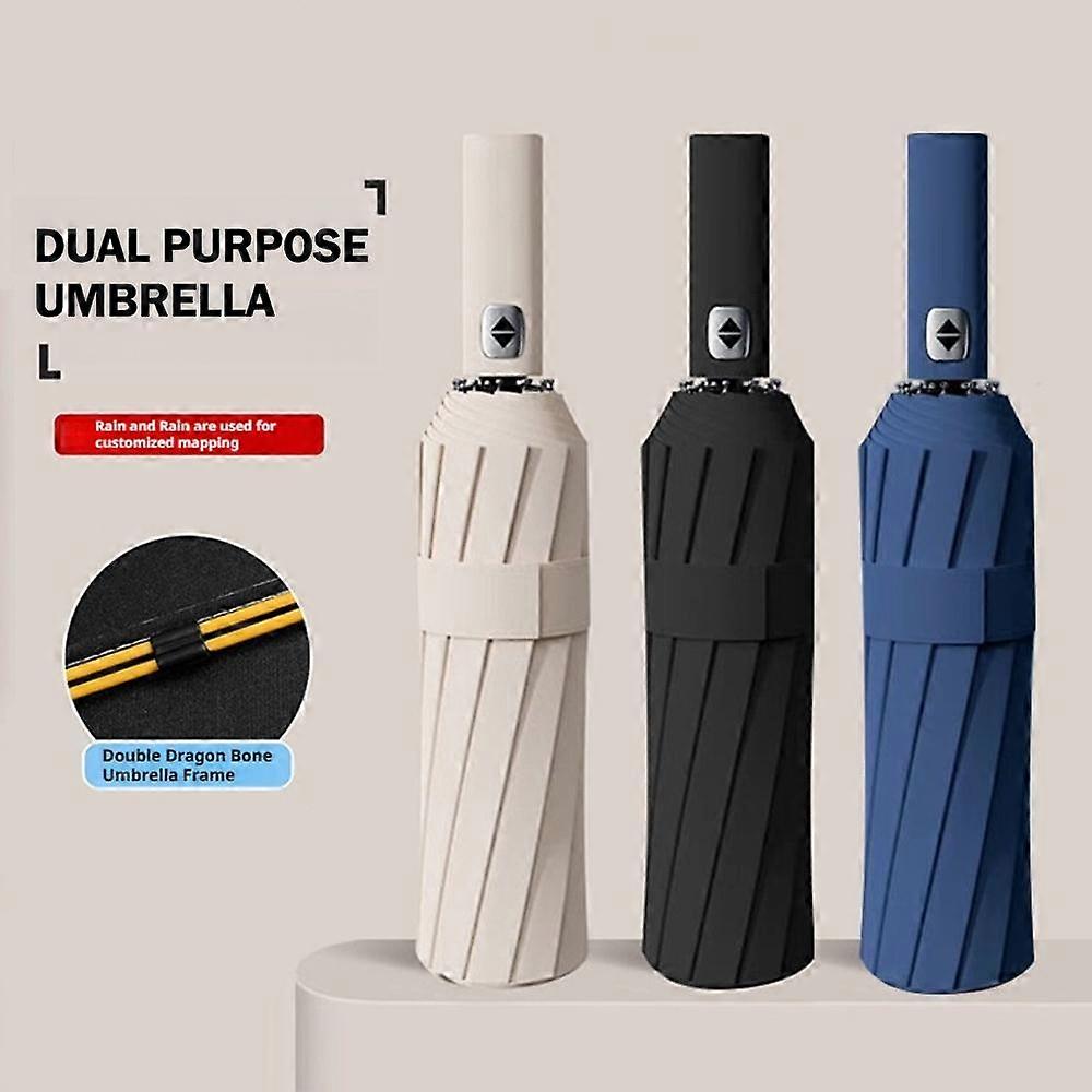 Umbrella Full-Automatic Dual-Purpose Umbrella Large Folding Umbrella