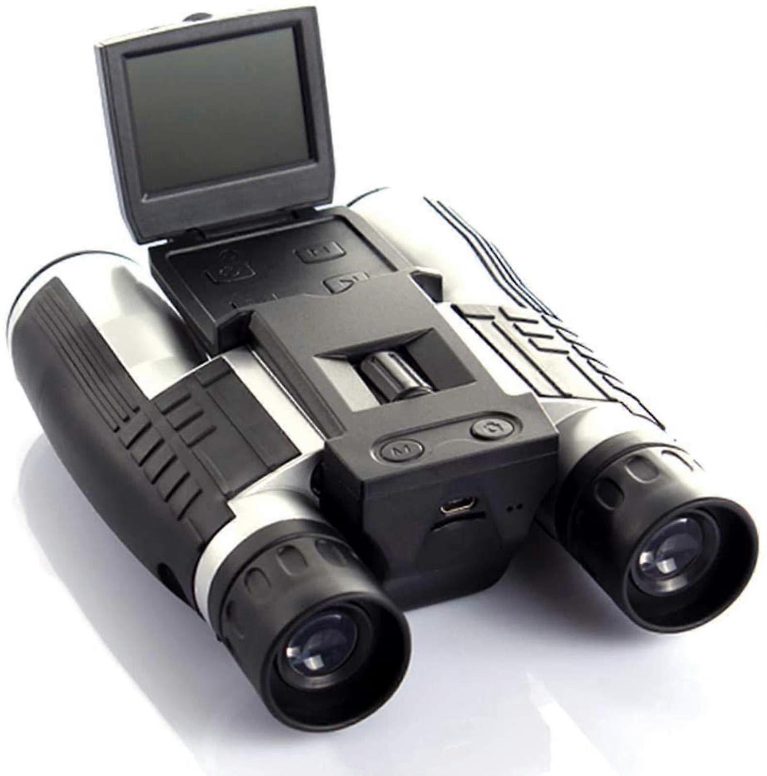 12X32 HD Binocular Telescope with 5 MP Digital Camera and 2.0 TFT Display, Full HD 1080P for Outdoor Viewing