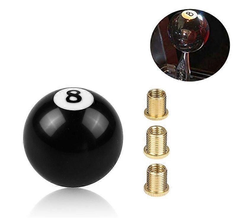 Car modification shift head Black 8 billiard ball shift head Black 8 shift head shift handle