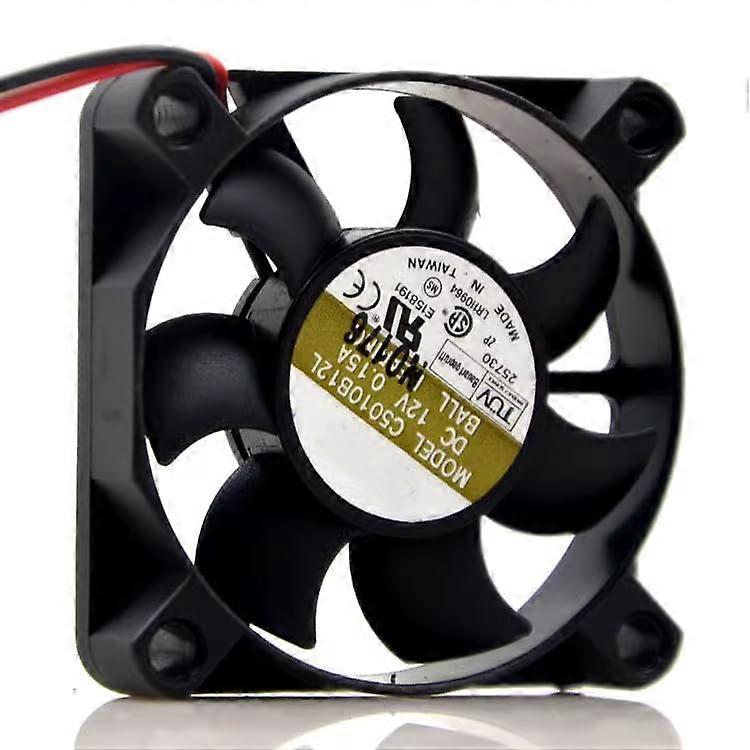 C5010B12L 5cm Fan 12V 0.15A Dual Ball Bearing High Air Volume CPU And Graphics Card Cooling