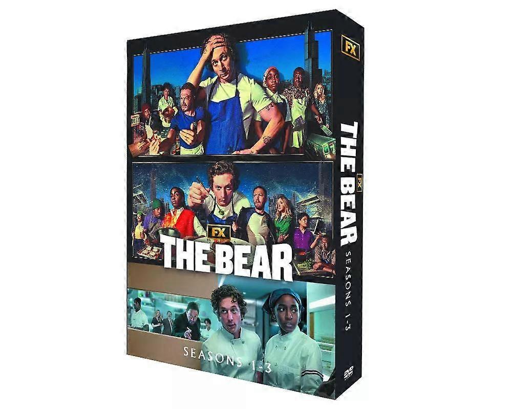 The Bear Season 1-3 DVD TV Series 9-Disc English version New Box Set