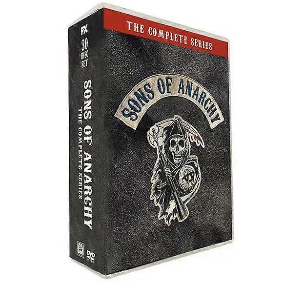 Sons of Anarchy: The Complete Series Seasons 1-7 English version (DVD, 30-Disc Box Set) New!