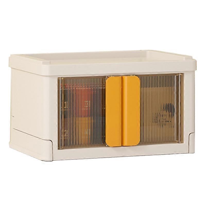 ZY-HE075 Foldable Transparent Plastic Storage Box (No Installation Required)