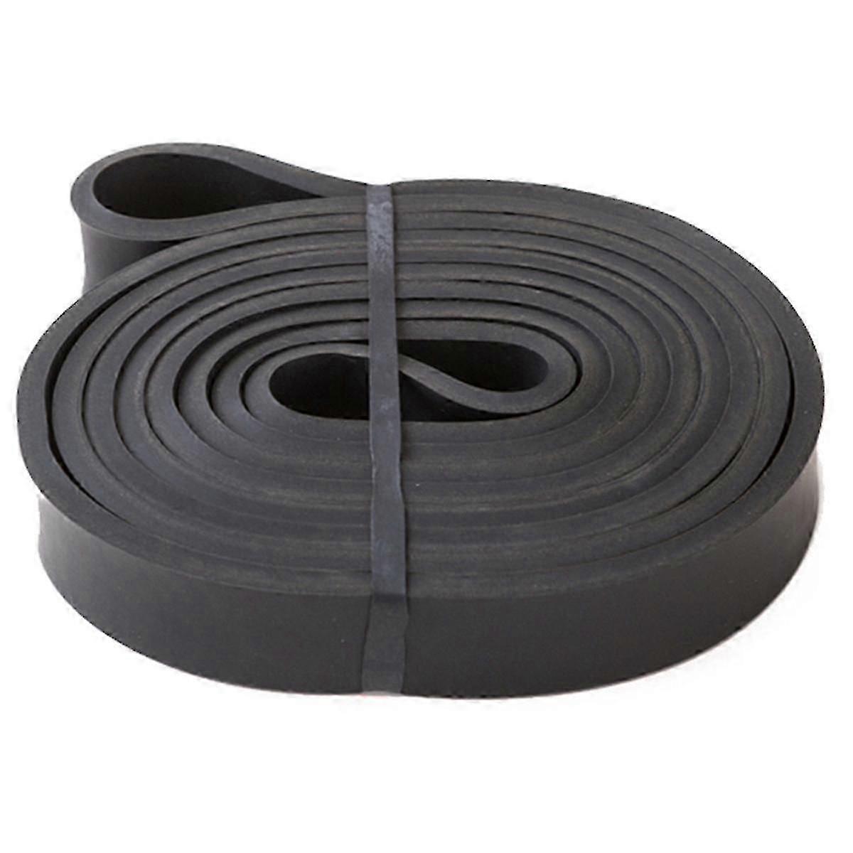 Tough Latex Resistance Band Elastic Exercise Strength Pull-Ups Auxiliary Band Strengthening Train,2.2cm,Black