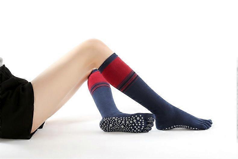 Yoga exercise socks Thin Breathable Dance Pilates Training Long Socks