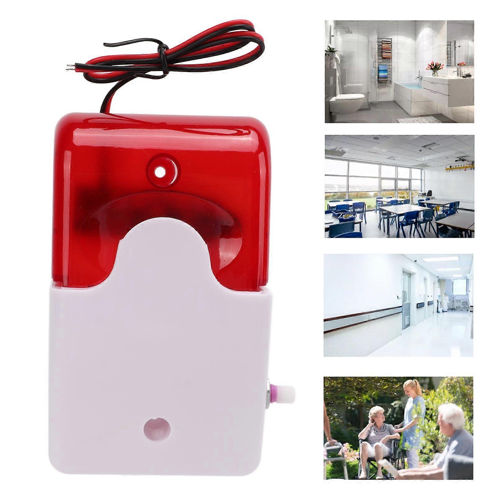 SSRGV Sound Light Alarm Flash High Decibel Adjustable Impact Resistant Security Warning Device220V