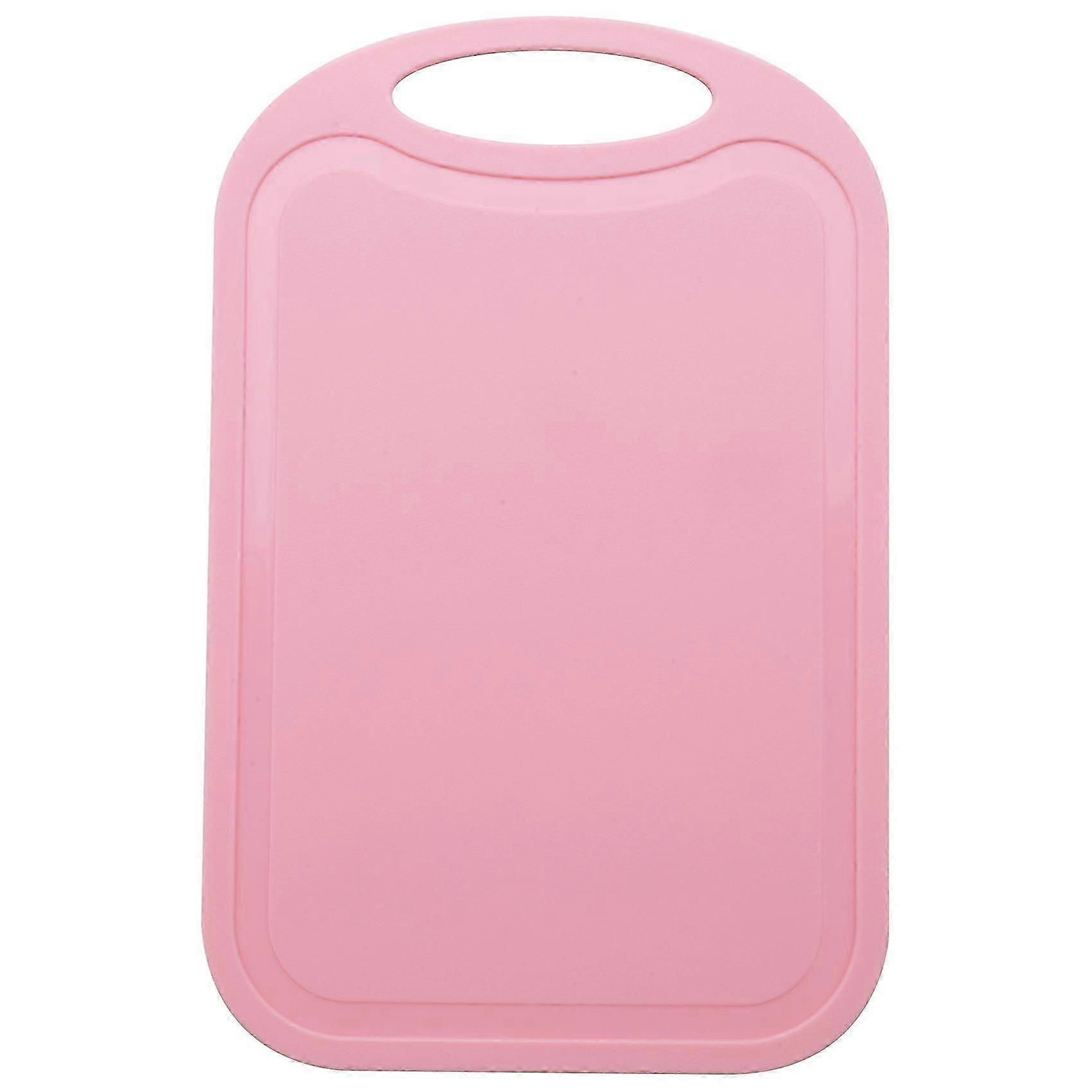 Plastic Chopping Block Meat Vegetable Cutting Board Non-Slip Anti Overflow With Hang Hole Chopping