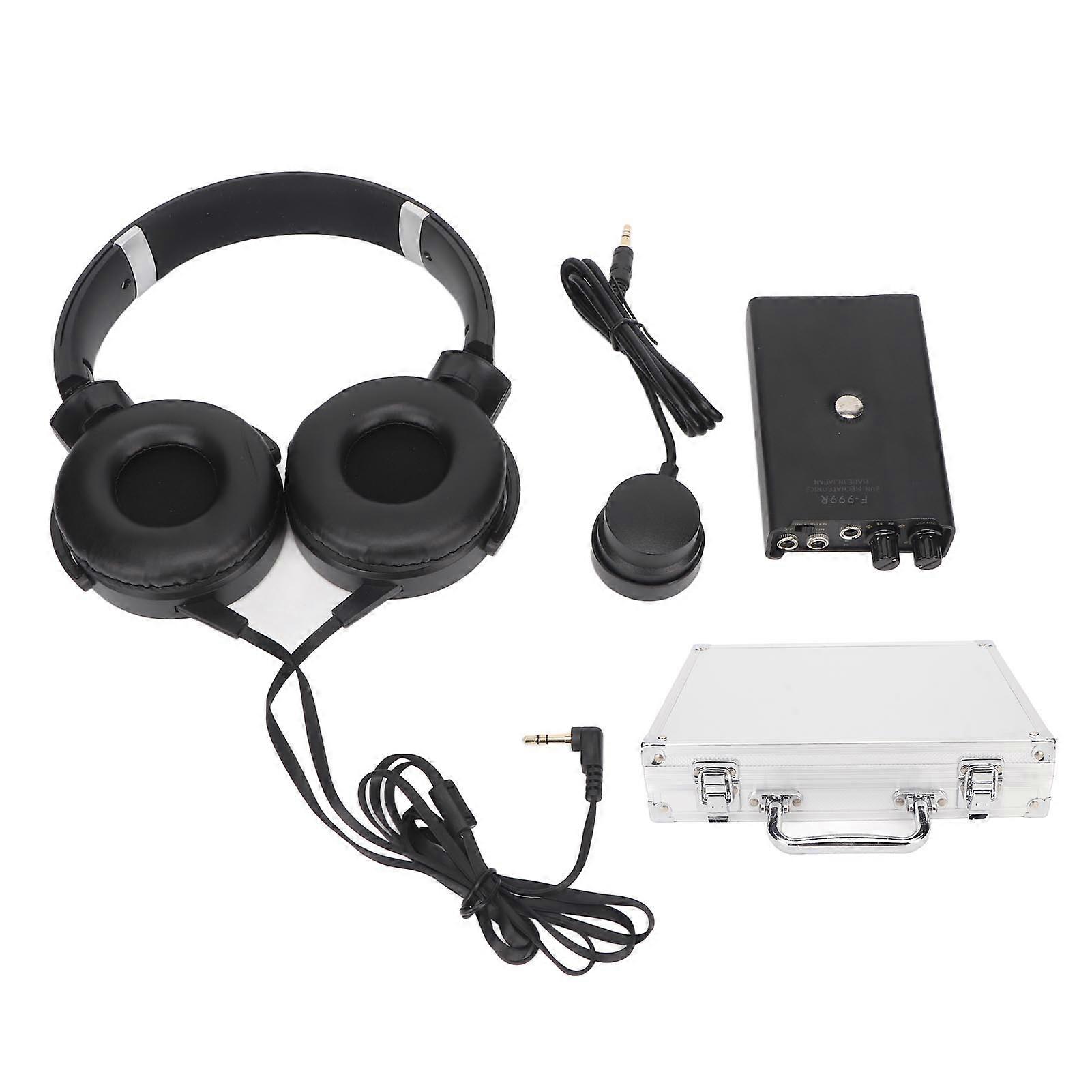 Leakage Detector 4 Speed Adjustable Handheld Underground Pipe Water Monitor for Pipes Floor Drains