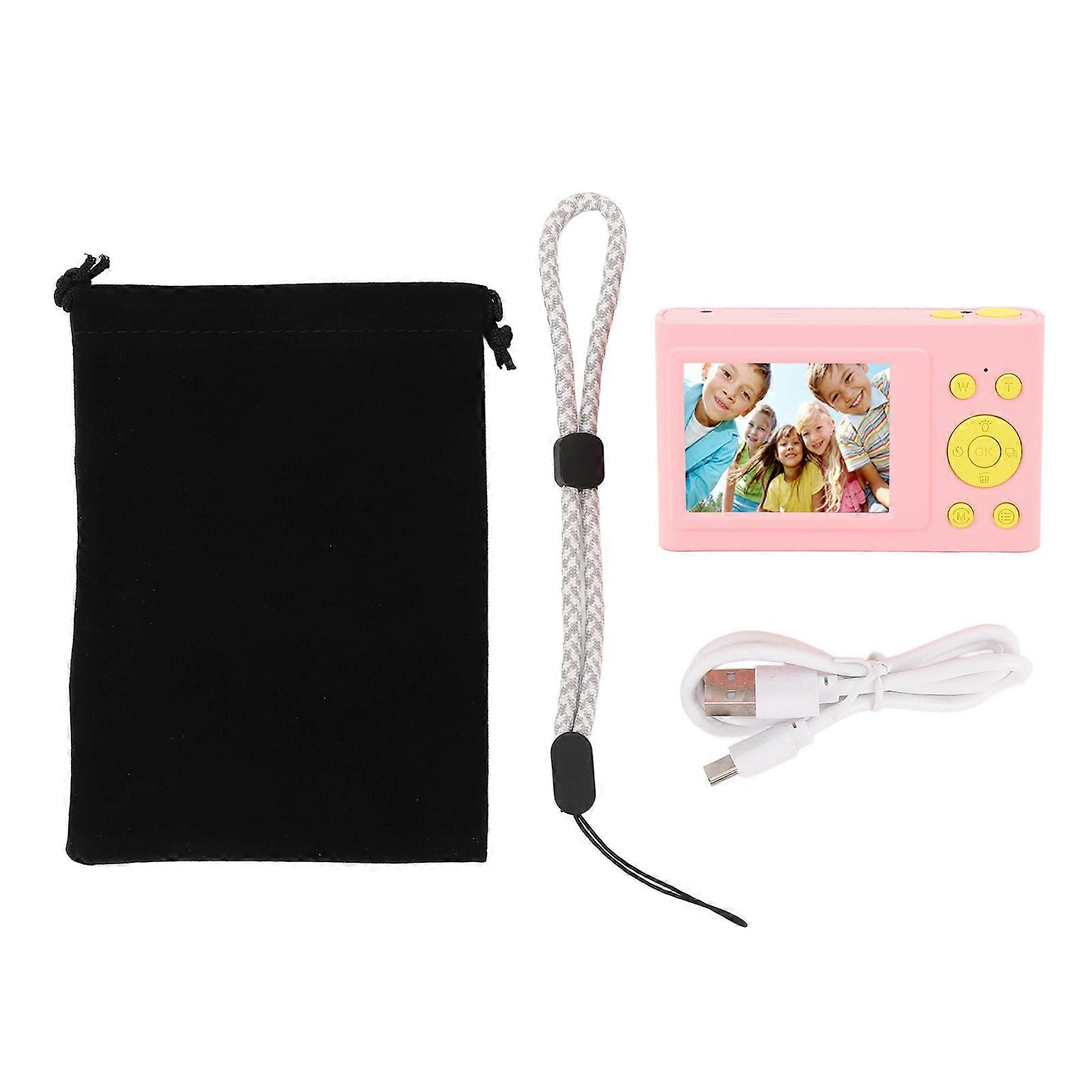 1080P Kids Camera with 16X Zoom - Portable, Durable, Easy-to-Use Digital Camera for Fun