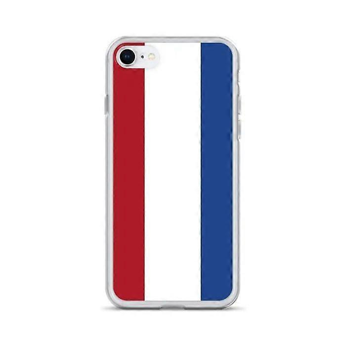 iPhone Case - Netherlands Flag - iPhone 8 - Flexible - Multicolor - Vertical Design