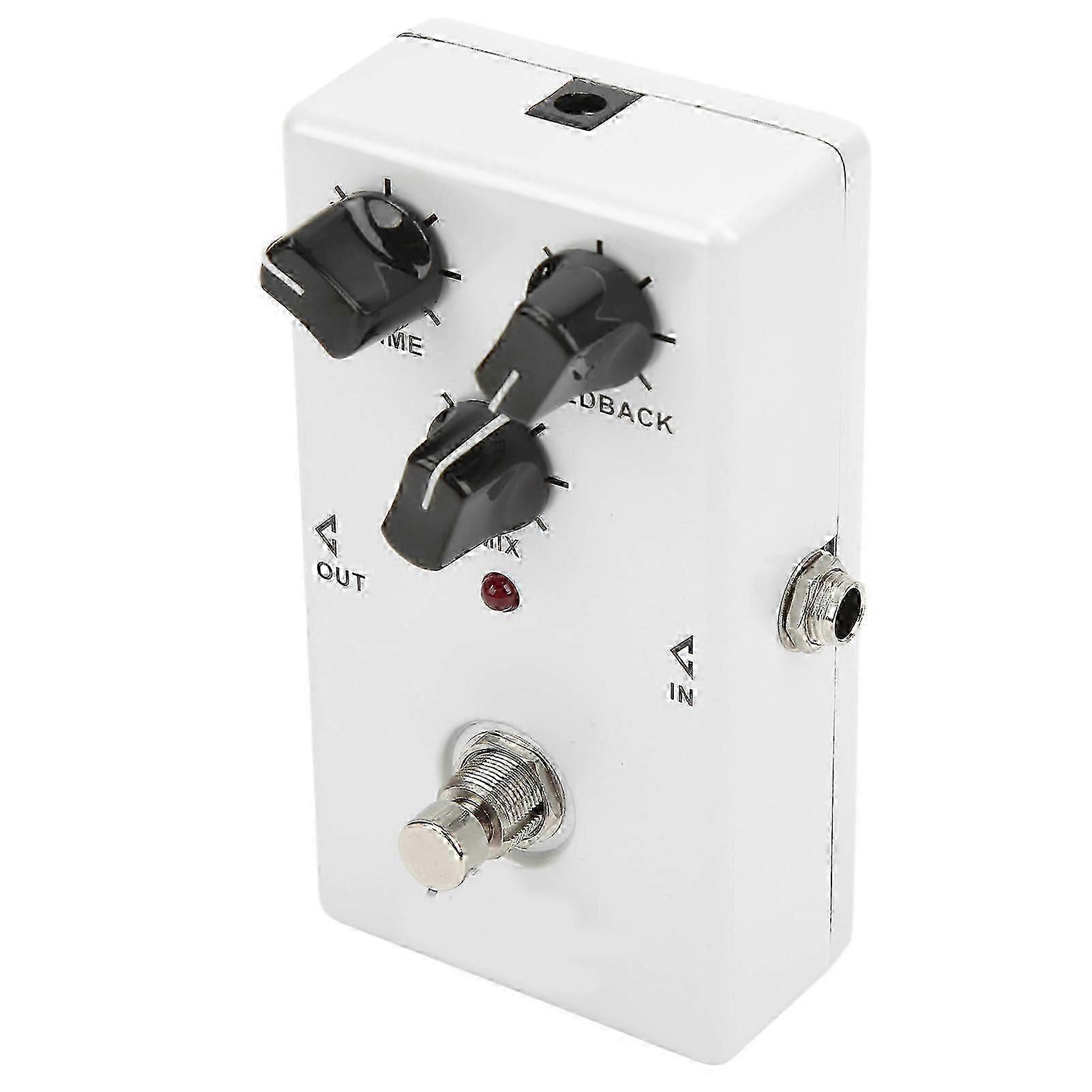 Delay Pedal BBD Analog Circuit Electric Guitar Monoblock Effect with 3 Adjustment Knobs 30mA