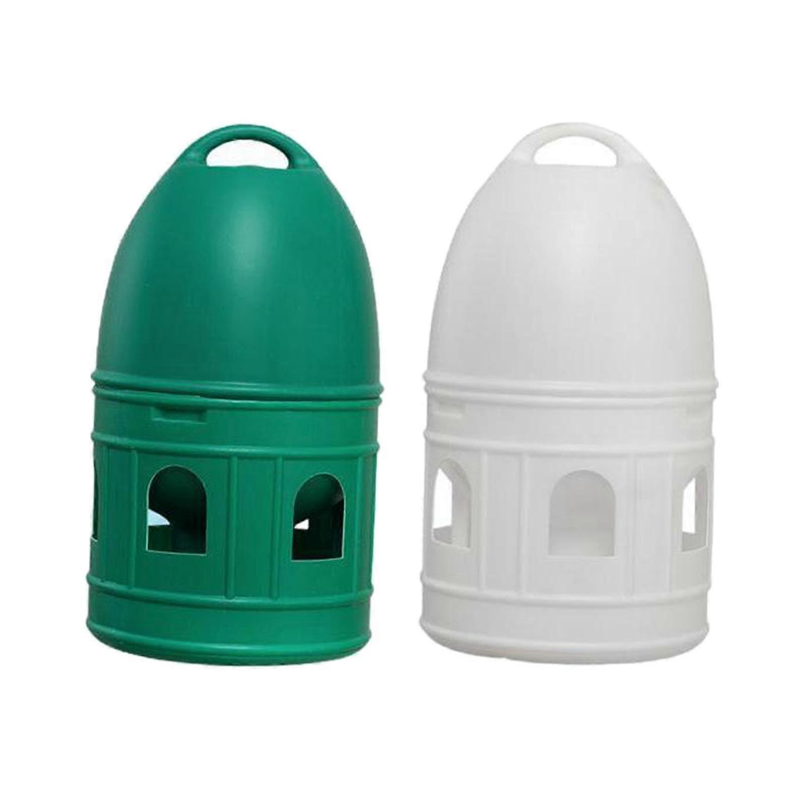 2x Pigeon Water Dispenser Feeder Large Capacity Bird Drinker for Parakeet