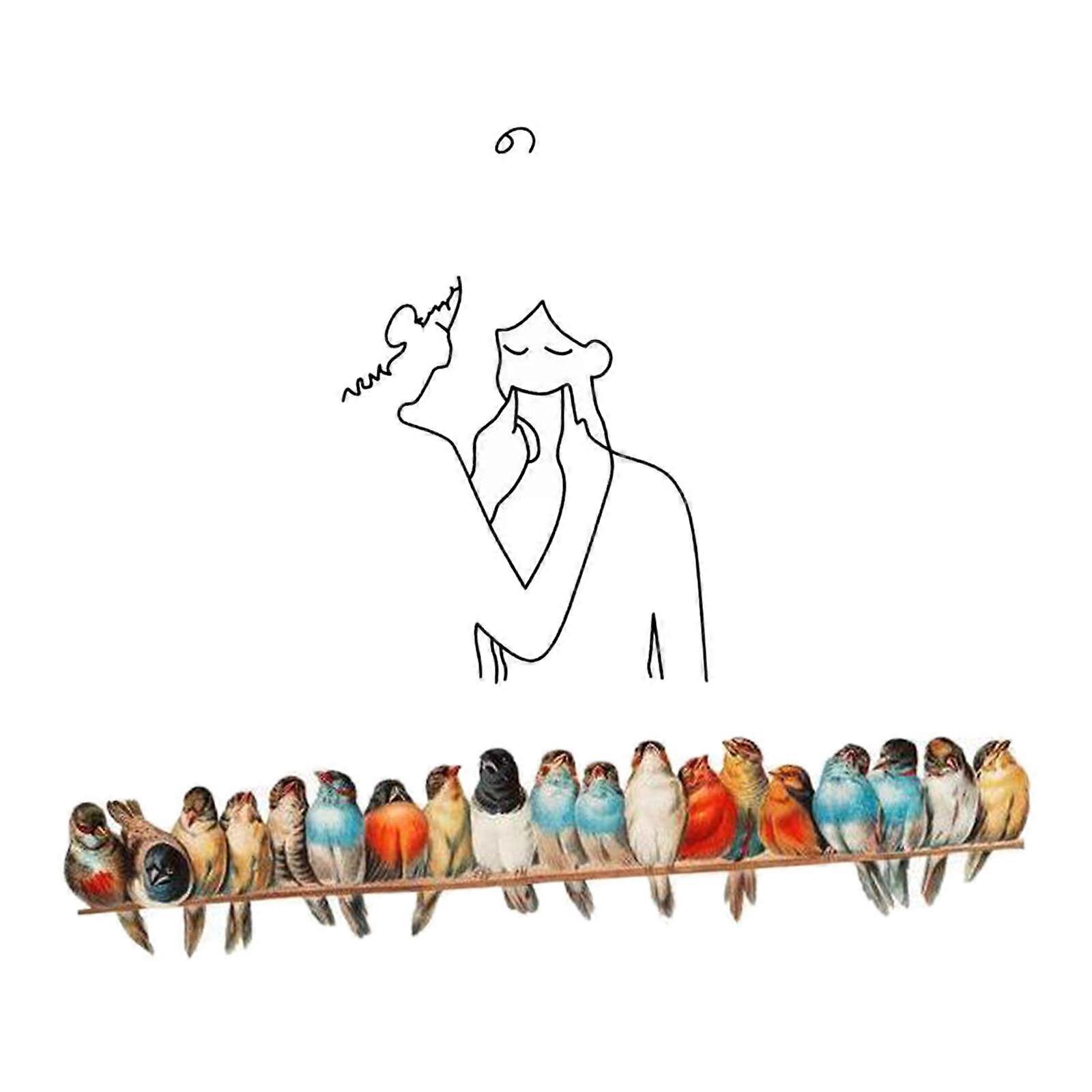 2x Wallpaper Art Decor Crafts Background for Window