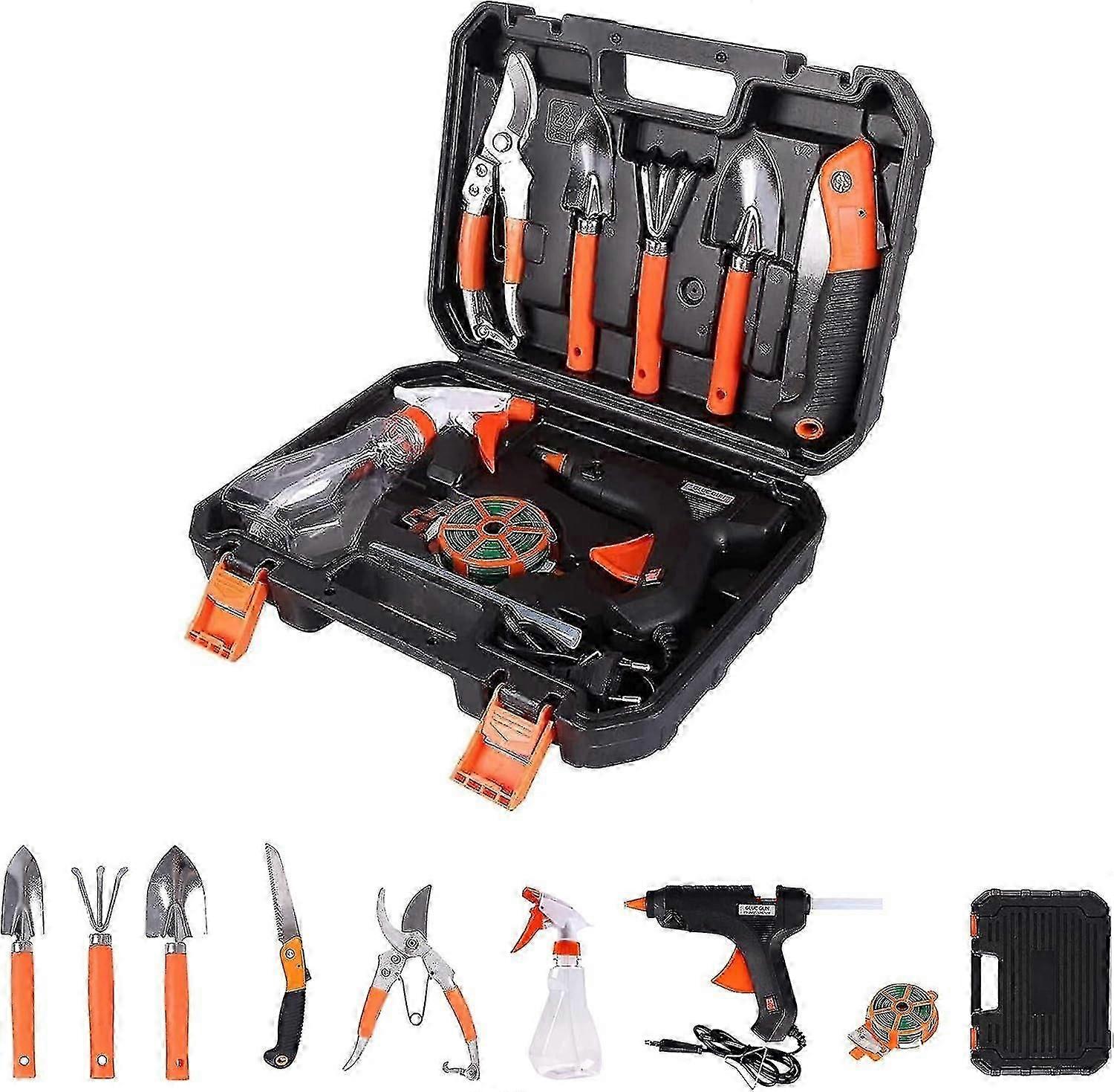 Gartengeräte Set Gartengeräte Gartenset mit Tragetasche, Gartenschere Ergonom