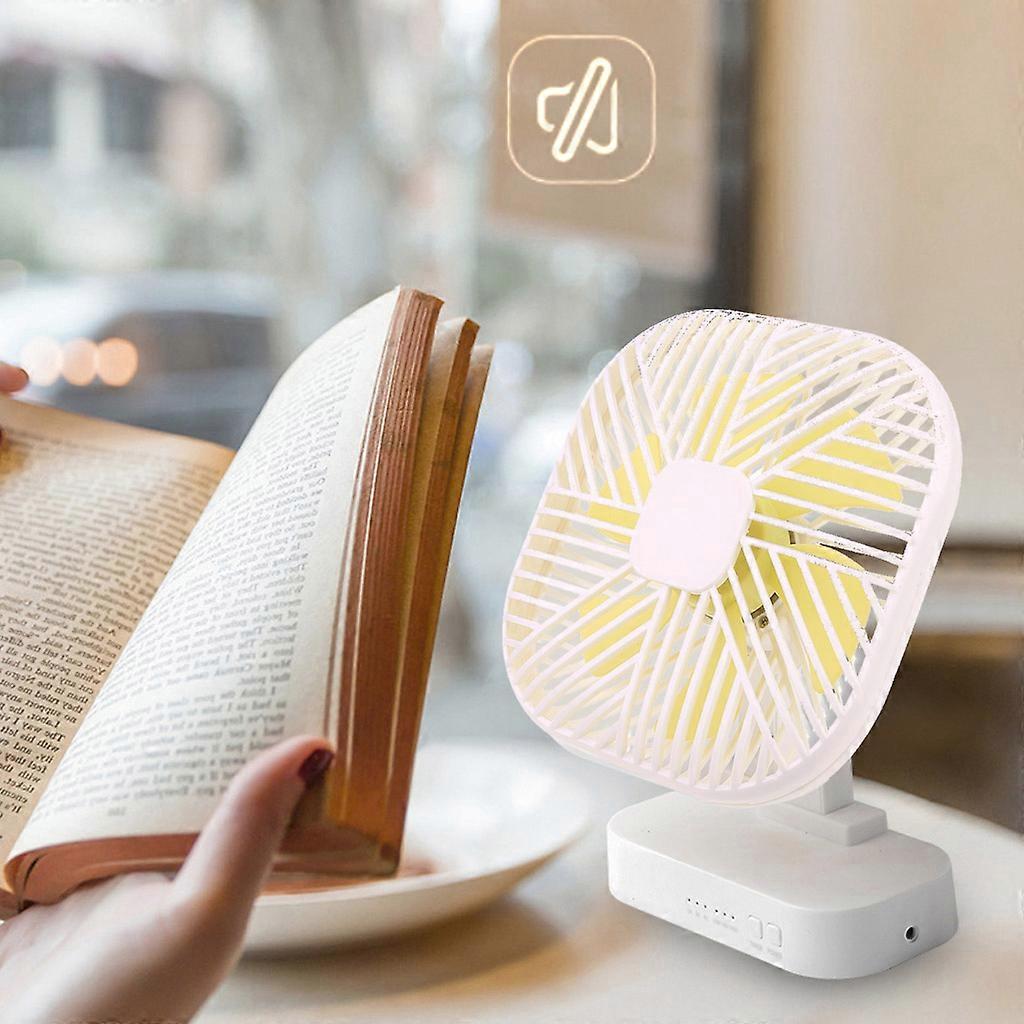 Universal Tabletop Mini Fan USB/battery Powered Desk Fan with 3 Speed Timing Function Camping Office Home Dorm Car Fans Multicolor