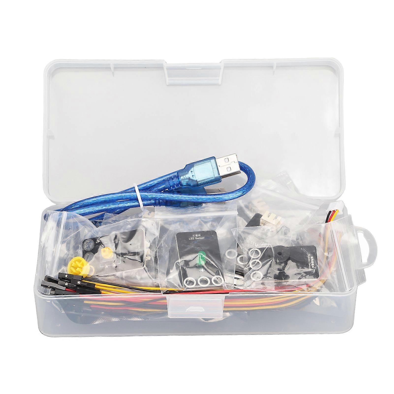 Hoge kwaliteit Van toepassing op Arduino starter kit uno r3 ontwikkelbord creatief leren
