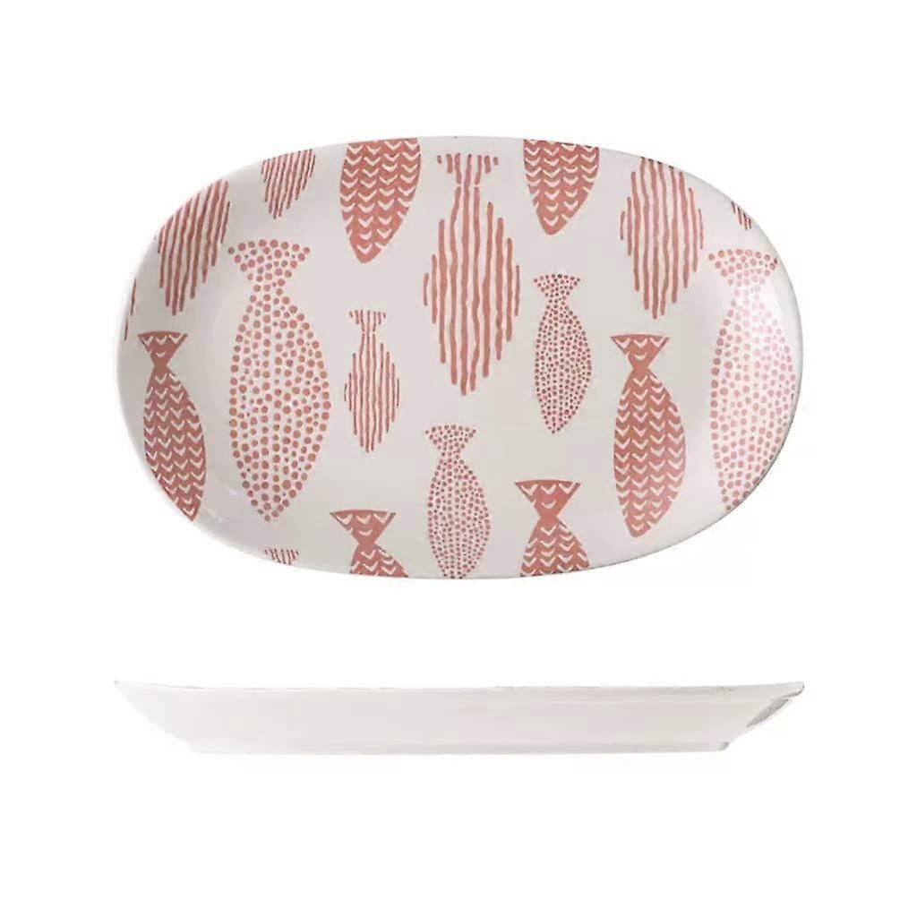 VSULZVNU Ceramic Soup Bowl Set, Japanese Style Deep Plate for Salad and Vegetables, Two-Piece Creative Design, Color C and K