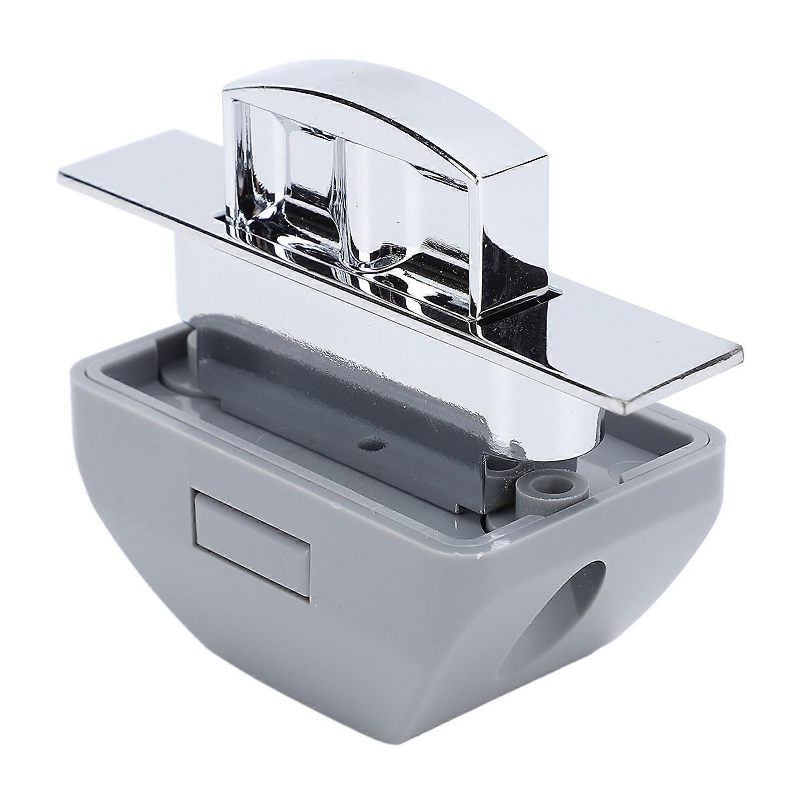 RV Push Cabinet Latch Zinklegering Keyless Kastsloten voor RV Jachten Camper Caravan Chroom