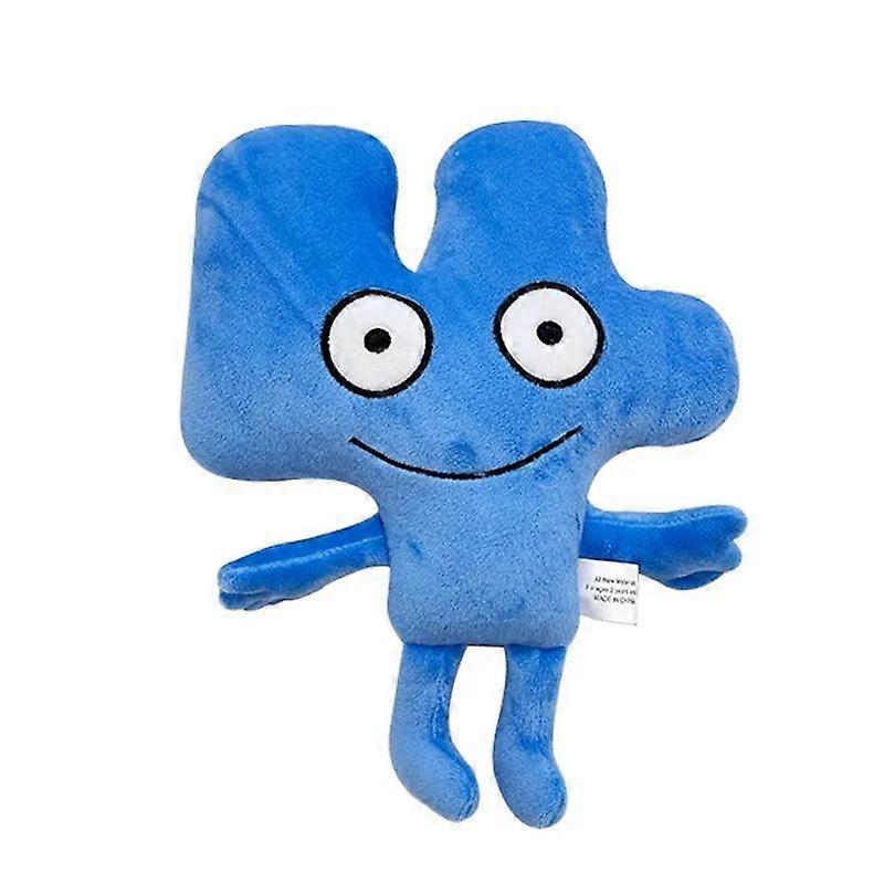 Bfdi Four Plush Doll Game Battle for Dream Island Cosplay Plushie Toy Number Flower Woody Coiny Firey Lollipop Soft Kids Gift