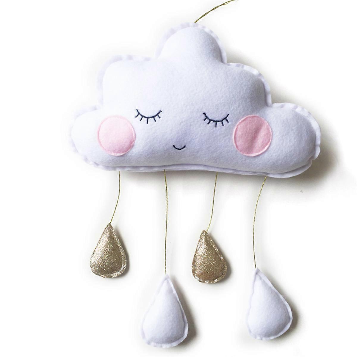 Rain Drops Hanging Ornament, for Childrens Area,