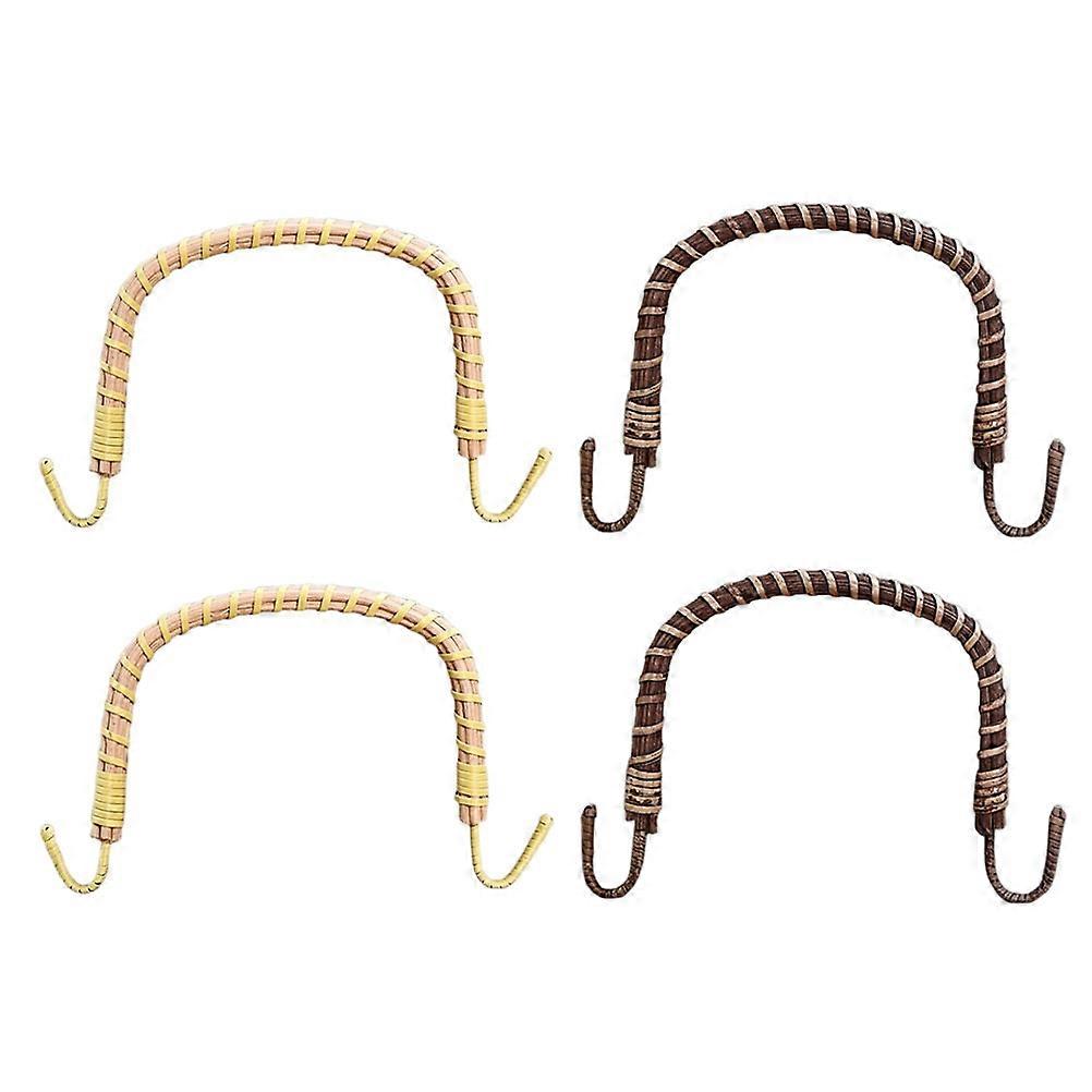 4pcs Delicate Universe Kettle Handles Portable Rattan Style Kettle Accessories