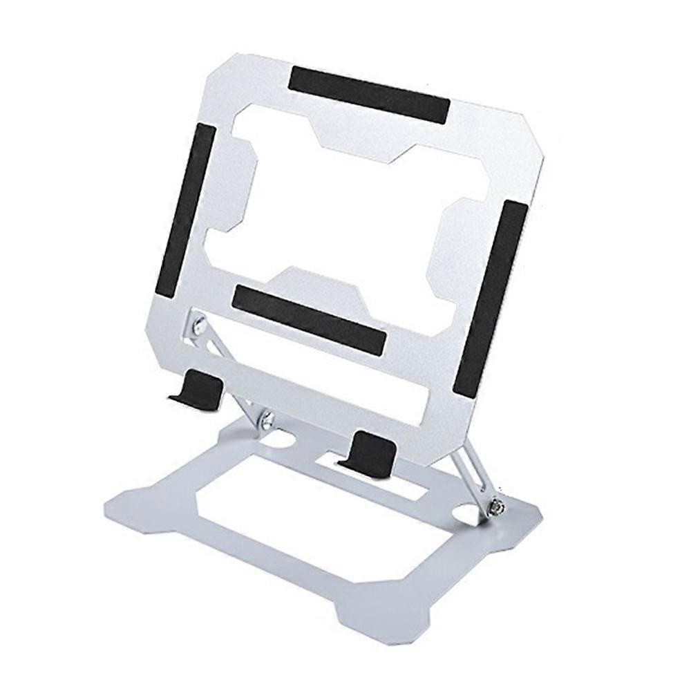 GFS14-TT 5kg Load Bearing Carbon Steel Laptop Cooling Stand Adjustable Height Hollow Out Tablet Supp