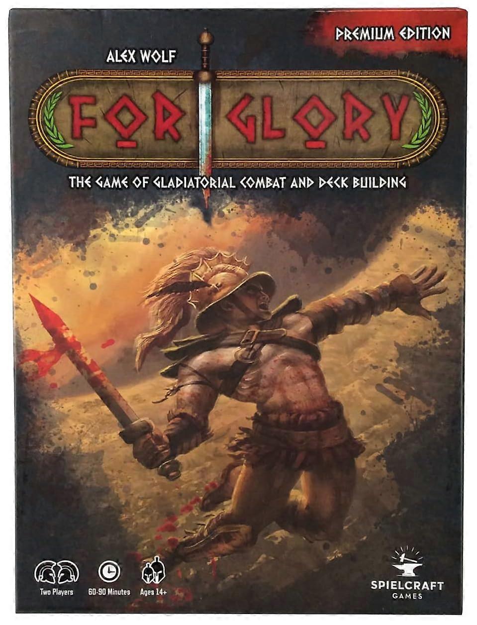 For Glory: The Game Of Gladiatorial Combat And Deck Building - Premium Edition