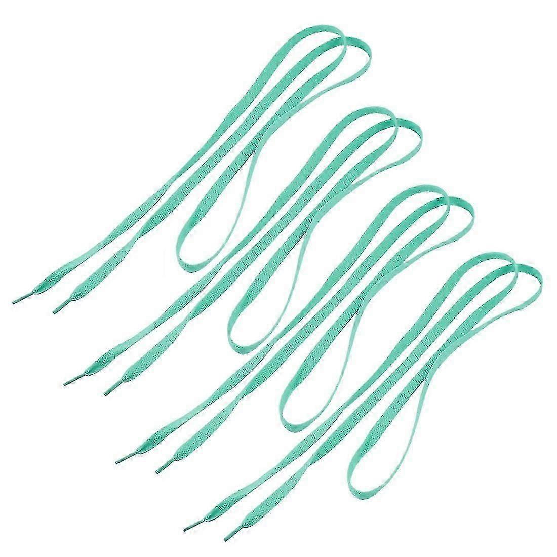 2 أزواج للجنسين أزرق مخضر أخضر محكم الرياضة أحذية رياضية أربطة