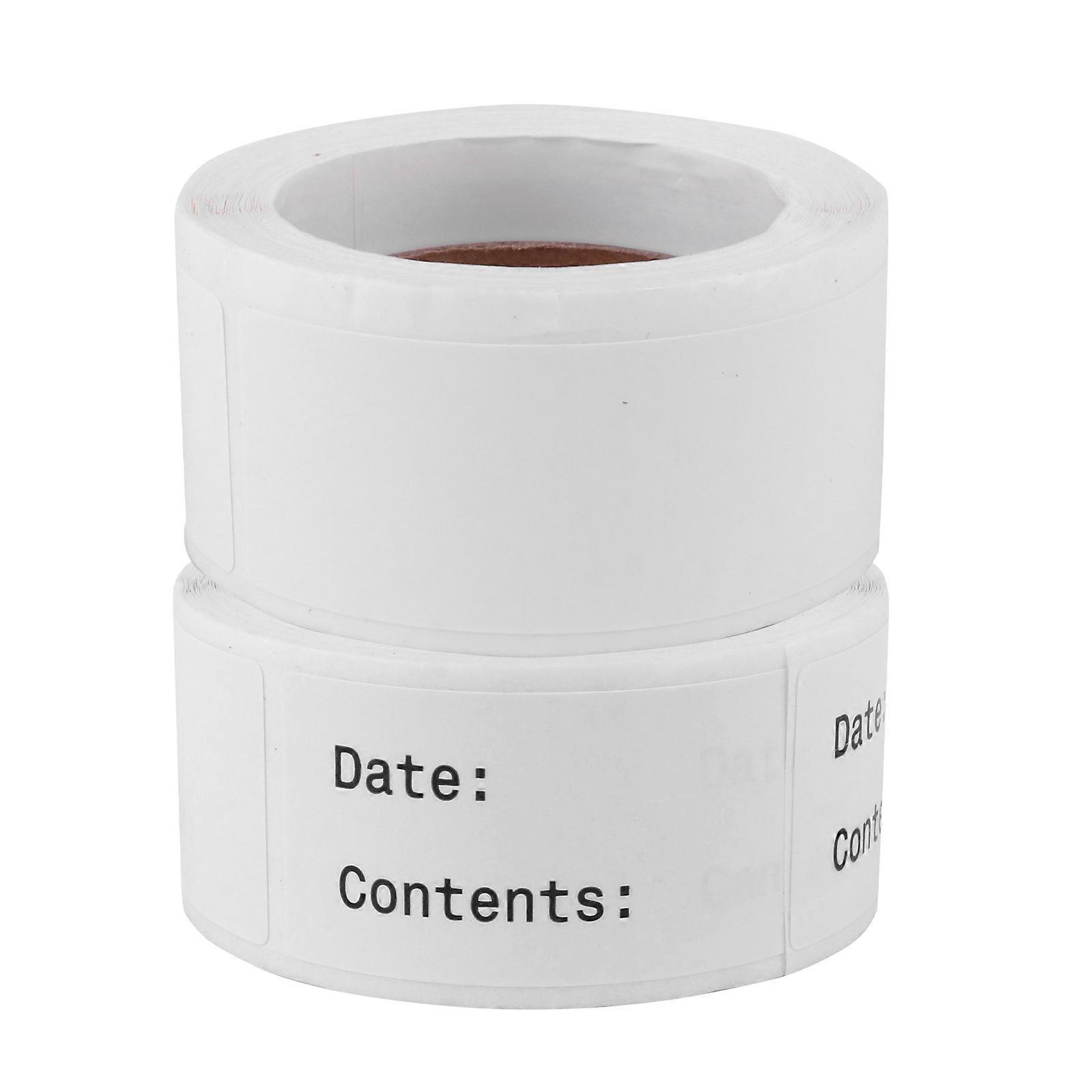 Blank Sticky Labels Classified Marking Art Paper Material For Kids Students Teachers 2Pcs