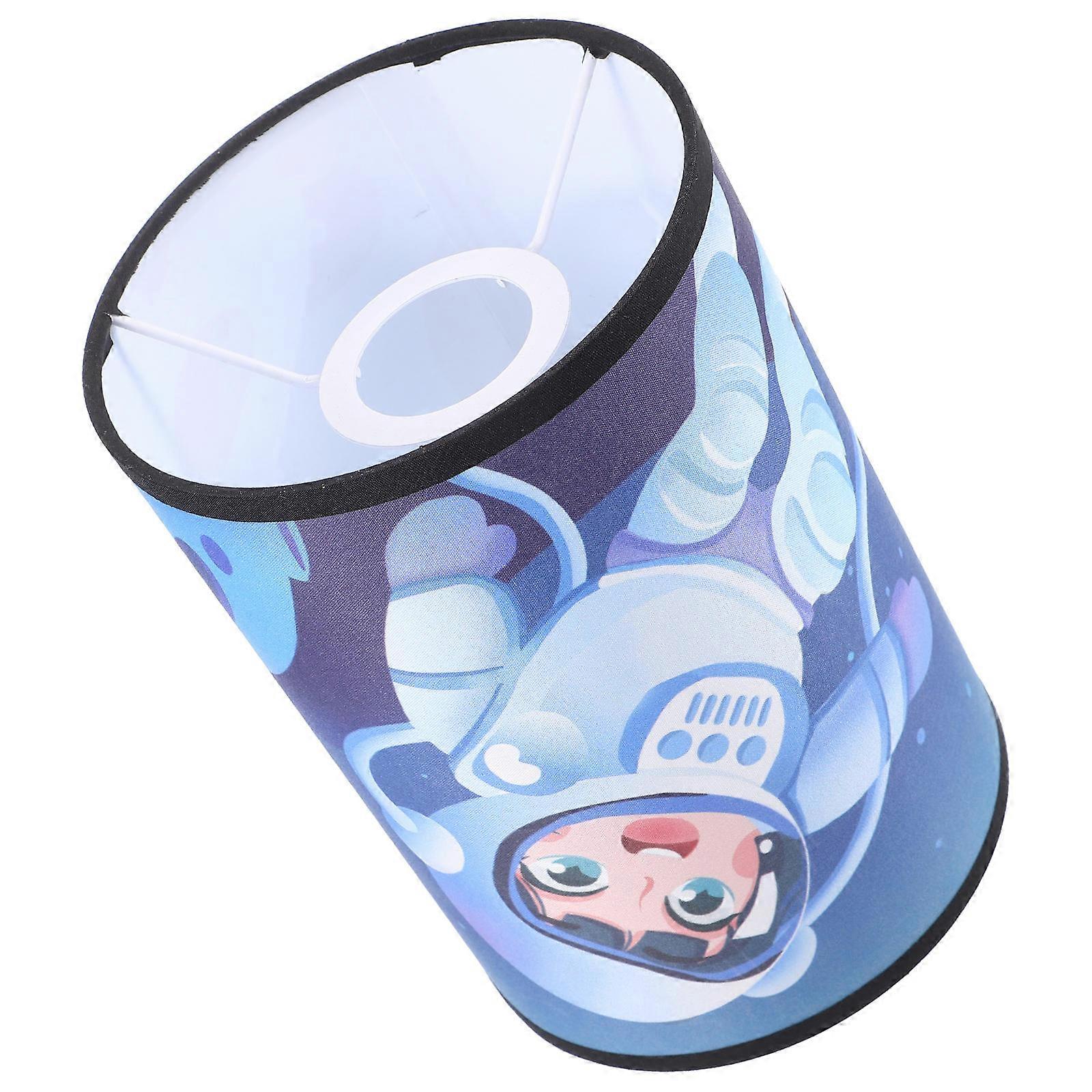 Cartoon Space Lampshade for Bedroom Decor – Dreamy Atmosphere Table Lamp Cover for Boys and Girls