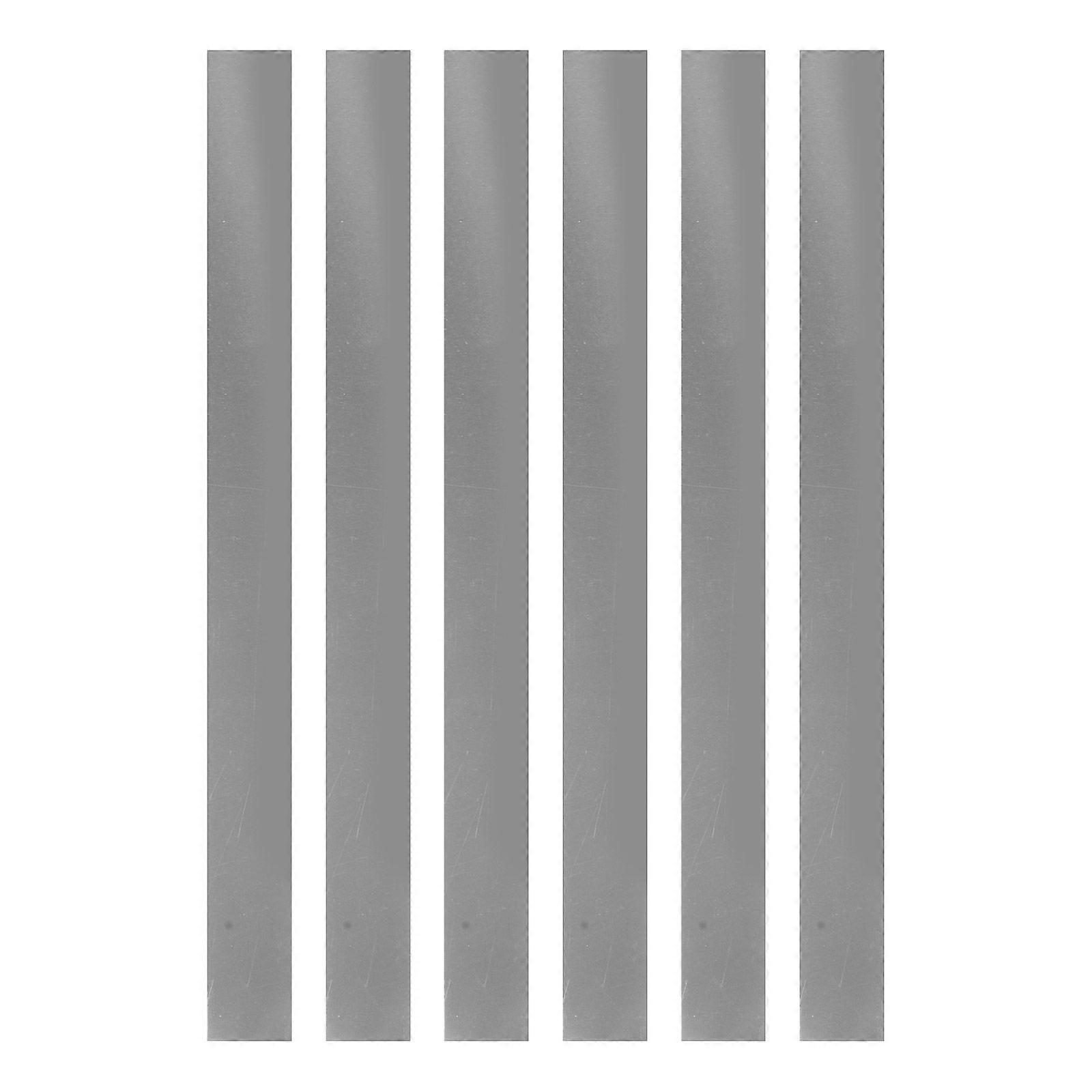 6pcs Copper Electrode Strips Pure Copper Sheet Pure Copper Anode Sheet For Copper Plating And Copper Electroplating