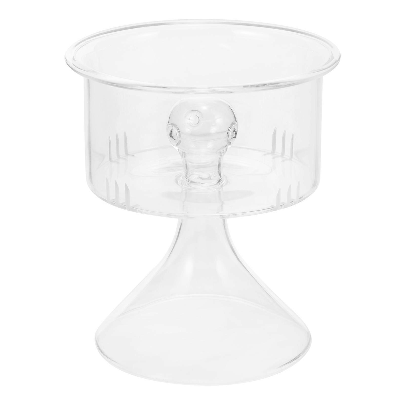 Teapot Filter Glass Tea Infuser Precise Filtration Removable Design Transparent Round Shape Tea Lovers 1Pack