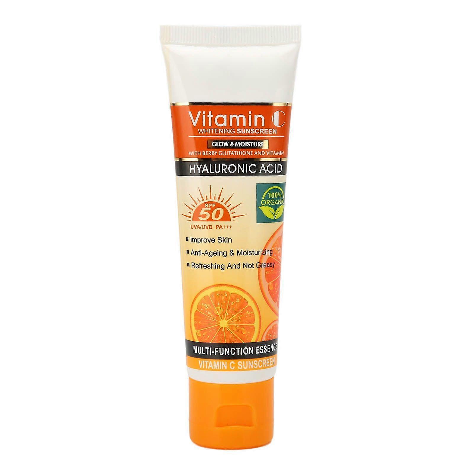 2025 Latest Model Vitamin C Sunscreen Outdoor Refreshing Moisturizing UV Prote...
