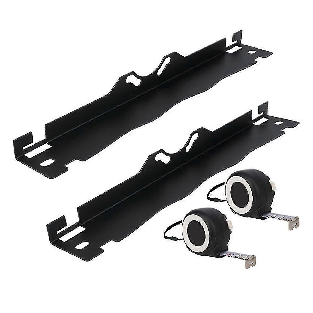 Universal Car Wheel Alignment Plate Tool with 2 Tape Measures for Vehicle Toe Adjustment-yi wu